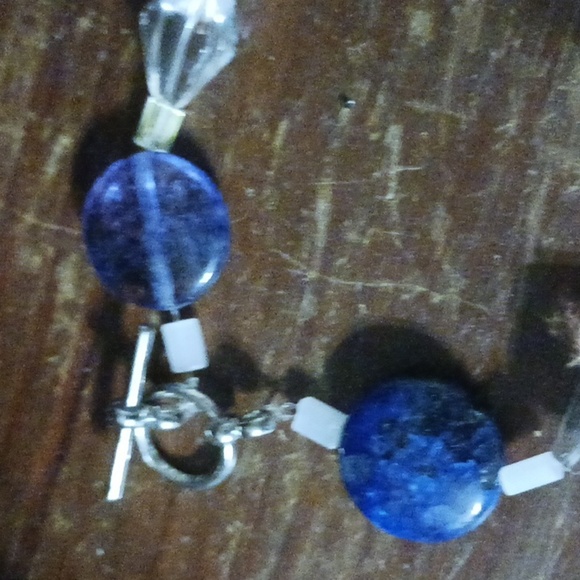 Handmade Multicolor Gemstone Bracelet - Picture 2 of 3